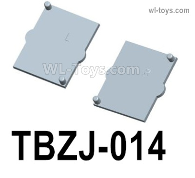 HG P806 Parts Crank cover. TBZJ-014. Total 2pcs. For the Left and Right. Two Colors you can choose. Yellow or Green.HG P806 TRASPED Semi Trailer Parts,HG P806 1/12 Truck Parts