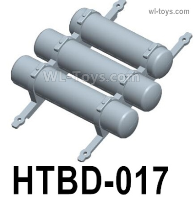 HG P806 Parts Cylinder. HTBD-017. Two Colors you can choose. Yellow or Green.HG P806 TRASPED Semi Trailer Parts,HG P806 1/12 Truck Parts