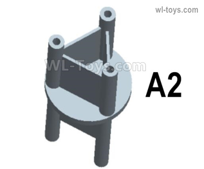 HG P806 Parts Spare tire rack. A2. Two Colors you can choose. Yellow or Green.HG P806 TRASPED Semi Trailer Parts,HG P806 1/12 Truck Parts