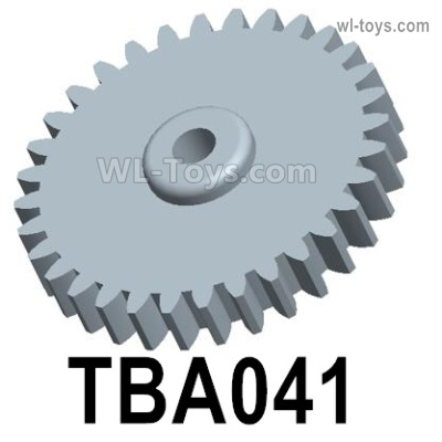 HG P806 Parts Driven gear A. TBA041. M=0.5, Z=32, H=3.8.HG P806 TRASPED Semi Trailer Parts,HG P806 1/12 Truck Parts