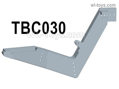 HG P806 Parts Left crank arm. TBC030. Two Colors you can choose. Yellow or Green.HG P806 TRASPED Semi Trailer Parts,HG P806 1/12 Truck Parts