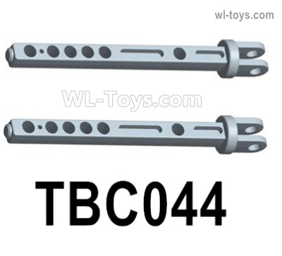HG P806 Parts Bracket rod. TBC044. Total 2pcs. Two Colors you can choose. Yellow or Green.HG P806 TRASPED Semi Trailer Parts,HG P806 1/12 Truck Parts