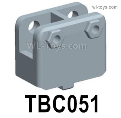HG P806 Parts Connecting rod base. TBC051. Two Colors you can choose. Yellow or Green.HG P806 TRASPED Semi Trailer Parts,HG P806 1/12 Truck Parts