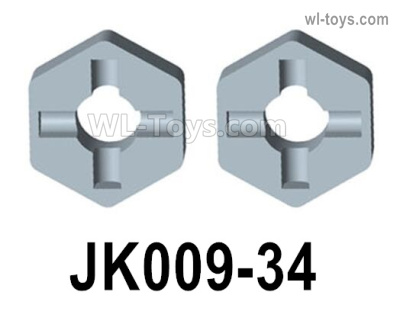 HG P806 Parts Wheel fixing parts. JK009-34. Total 2pcs.HG P806 TRASPED Semi Trailer Parts,HG P806 1/12 Truck Parts