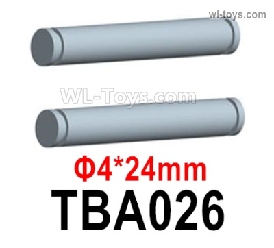 HG P806 Parts Support movable shaft. TBA026. The size is Φ4x24mm. Total 2pcs.HG P806 TRASPED Semi Trailer Parts,HG P806 1/12 Truck Parts