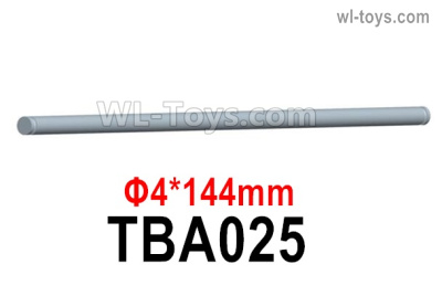 HG P806 Parts Bracket positioning long axis. TBA025. The size is Φ4x144mm.HG P806 TRASPED Semi Trailer Parts,HG P806 1/12 Truck Parts