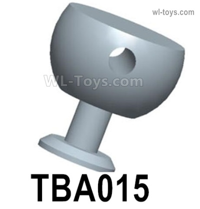HG P806 Parts Ball head of grinding disc hook column. TBA015. The size is Φ25x26mm.HG P806 TRASPED Semi Trailer Parts,HG P806 1/12 Truck Parts