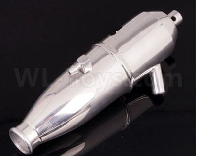 HSP 94188 spare parts-02026 Aluminum alloy Exhaust Pipe,HSP 94188 RC Car Truck Parts,HSP 1:10 RC Truck Spare parts Accessories,HSP 94188 Official Parts