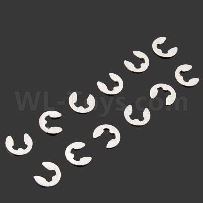 HSP 94188 spare parts-02037 E-Clip(12pcs),HSP 94188 RC Car Truck Parts,HSP 1:10 RC Truck Spare parts Accessories,HSP 94188 Official Parts