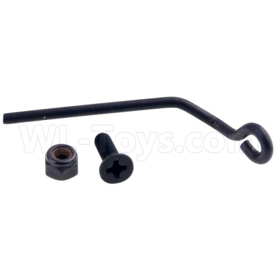 HSP 94188 spare parts-02059 Exhaust Pipe holder & Cap screw & Nut,HSP 94188 RC Car Truck Parts,HSP 1:10 RC Truck Spare parts Accessories,HSP 94188 Official Parts
