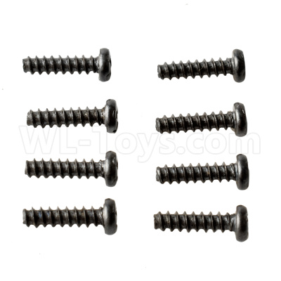 HSP 94188 spare parts-02085-BT 2X8 BH Screws,Pan head Self-Tapping Screws(8pcs),HSP 94188 RC Car Truck Parts,HSP 1:10 RC Truck Spare parts Accessories,HSP 94188 Official Parts