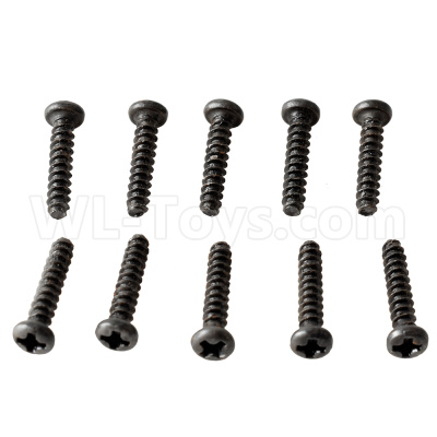 HSP 94188 spare parts-02086-BT 2X10 BH Screws,Pan head Self-Tapping Screws(10pcs),HSP 94188 RC Car Truck Parts,HSP 1:10 RC Truck Spare parts Accessories,HSP 94188 Official Parts