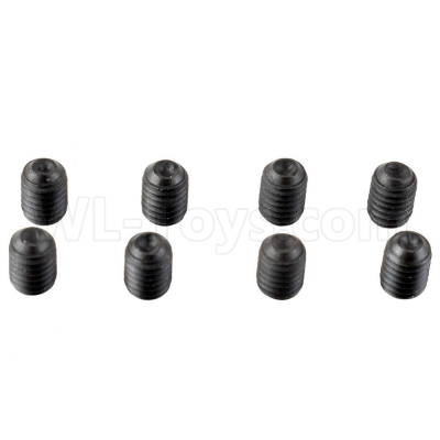HSP 94188 spare parts-02098 M3x4 Grub HEX. Screws,Headless Hex Head Screws,Jimi Screws(8pcs),HSP 94188 RC Car Truck Parts,HSP 1:10 RC Truck Spare parts Accessories,HSP 94188 Official Parts
