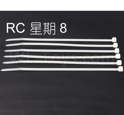 HSP 94188 spare parts-02103 Zip Tie(6pcs),HSP 94188 RC Car Truck Parts,HSP 1:10 RC Truck Spare parts Accessories,HSP 94188 Official Parts