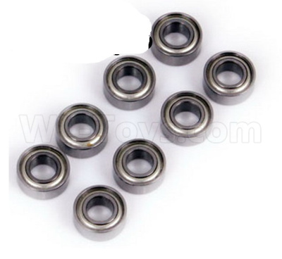 HSP 94188 spare parts-02139 02080 Ball bearing(10x5x4mm)-8pcs-Can instead of the 02079,HSP 94188 RC Car Truck Parts,HSP 1:10 RC Truck Spare parts Accessories,HSP 94188 Official Parts