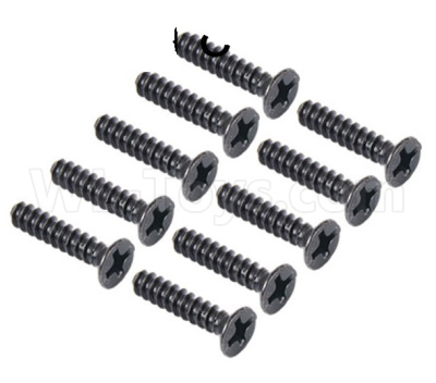 HSP 94188 spare parts-02179 3x14 Flat head screws(10pcs),HSP 94188 RC Car Truck Parts,HSP 1:10 RC Truck Spare parts Accessories,HSP 94188 Official Parts