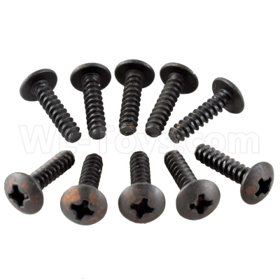 HSP 94188 spare parts-02181 Cap Head Self-Tapping Screws(3X15)-10PCS,HSP 94188 RC Car Truck Parts,HSP 1:10 RC Truck Spare parts Accessories,HSP 94188 Official Parts