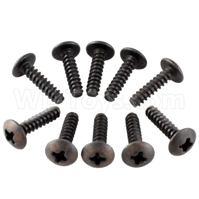 HSP 94188 spare parts-02184 Cap Head Self-Tapping Screws(3X12)-10PCS,HSP 94188 RC Car Truck Parts,HSP 1:10 RC Truck Spare parts Accessories,HSP 94188 Official Parts