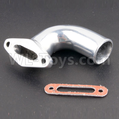 HSP 94188 spare parts-102009 02026-03 elbow For the Aluminum Exhaust Pipe unit,Upgrade HSP 94188 RC Car Truck Parts,Upgrade HSP 1:10 RC Truck Spare parts Accessories,HSP 94188 Upgrade Parts