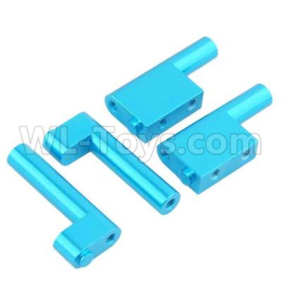 HSP 94188 spare parts-122203 122003 102003 (02046 02047)-01 Upgrade Aluminum Radio Tray Mount-Blue,Upgrade HSP 94188 RC Car Truck Parts,Upgrade HSP 1:10 RC Truck Spare parts Accessories,HSP 94188 Upgrade Parts