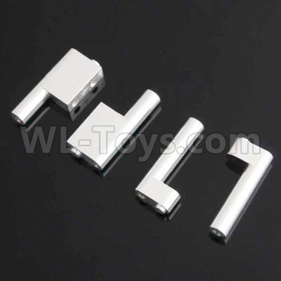 HSP 94188 spare parts-122203 122003 102003 (02046 02047)-02 Upgrade Aluminum Radio Tray Mount-Silver,Upgrade HSP 94188 RC Car Truck Parts,Upgrade HSP 1:10 RC Truck Spare parts Accessories,HSP 94188 Upgrade Parts