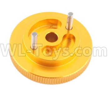 HSP 94188 spare parts-122206 122006 (02068)-03 Upgrade Aluminum LightWeight Flywheel-Golden,Upgrade HSP 94188 RC Car Truck Parts,Upgrade HSP 1:10 RC Truck Spare parts Accessories,HSP 94188 Upgrade Parts