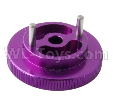 HSP 94188 spare parts-122206 122006 (02068)-04 Upgrade Aluminum LightWeight Flywheel-Purple,Upgrade HSP 94188 RC Car Truck Parts,Upgrade HSP 1:10 RC Truck Spare parts Accessories,HSP 94188 Upgrade Parts