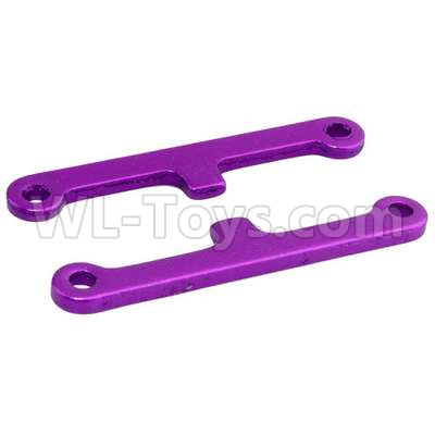 HSP 94188 spare parts-122227 02017-03 Upgrade Aluminum Suspension Arm ReinForcement Brack-Purple,Upgrade HSP 94188 RC Car Truck Parts,Upgrade HSP 1:10 RC Truck Spare parts Accessories,HSP 94188 Upgrade Parts