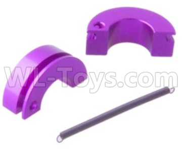 HSP 94188 spare parts-122273 (02048)-04 Aluminum Clutch Shoe-Purple,Upgrade HSP 94188 RC Car Truck Parts,Upgrade HSP 1:10 RC Truck Spare parts Accessories,HSP 94188 Upgrade Parts