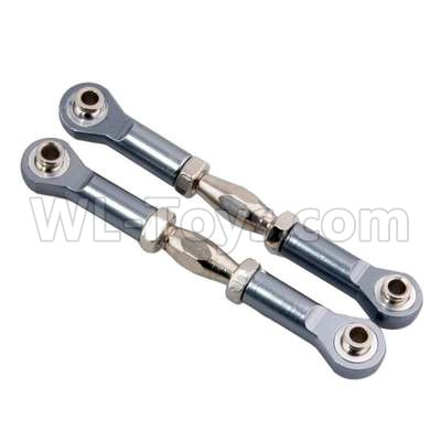 HSP 94188 spare parts-166617 166017 106017 (06016 08042)-04 Upgrade Aluminum Front or Rear Servo Link Rod(2pcs)-Gray,Upgrade HSP 94188 RC Car Truck Parts,Upgrade HSP 1:10 RC Truck Spare parts Accessories,HSP 94188 Upgrade Parts