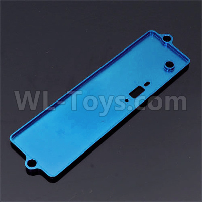 HSP 94188 spare parts-166664 166064 122064 (02111)-01 Upgrade Aluminum Battery Cover-Blue,Upgrade HSP 94188 RC Car Truck Parts,Upgrade HSP 1:10 RC Truck Spare parts Accessories,HSP 94188 Upgrade Parts