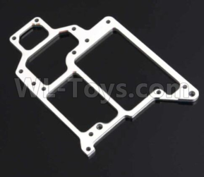 HSP 94188 spare parts-188065-01 Compact Aluminum Radio,Fuel Tank Tray-Silver,Upgrade HSP 94188 RC Car Truck Parts,Upgrade HSP 1:10 RC Truck Spare parts Accessories,HSP 94188 Upgrade Parts