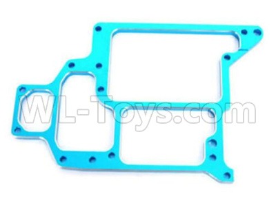 HSP 94188 spare parts-188065-03 Compact Aluminum Radio,Fuel Tank Tray-Blue,Upgrade HSP 94188 RC Car Truck Parts,Upgrade HSP 1:10 RC Truck Spare parts Accessories,HSP 94188 Upgrade Parts