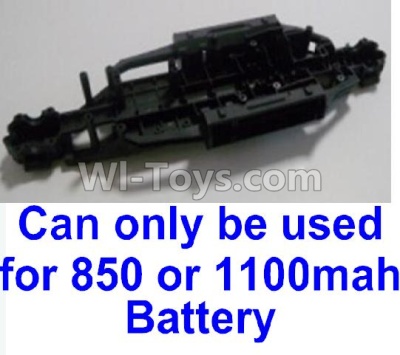 HBX Survivor MT 12811 Chassis,Bottom frame parts-12600R-(Can only be used for 1100mah or 850mah battery),(Now,This pars has no produce ,please buy upgrade 1500mah Chassis,Bottom frame also buy the 1500mah battery ,then can solve the problem)