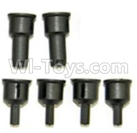 HBX 12811 Parts-Rear drive cup(2pcs) & Differential Cup(4pcs) Parts,HaiBoXing urvivor MT 12811 12811B RC Car Parts
