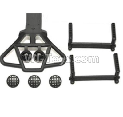 HaiBoxing HBX 12811 Parts-Front shockproof board,Front Shock Absorbers board & Column for the Car canopy(For Big truck) Parts-12607