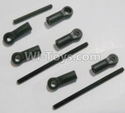HBX Survivor MT 12811 Front Steering link rod(2pcs) & Servo link rod(1pcs) Parts-12610