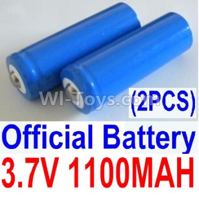 HBX Survivor MT 12811 Official 3.7V 1100mAH Battery(Li-ion Batteries)-2pcs-Parts-12619A, (This parts now has no produce ,you can buy the upgrade 1500mah battery ,and buy 12600BT Chassis,Bottom frame(For 1500mah) together)