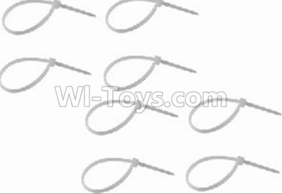 HBX Survivor MT 12811 Zip Ties-Small(8pcs) Parts-P011,HaiBoXing urvivor MT 12811 12811B RC Car Parts
