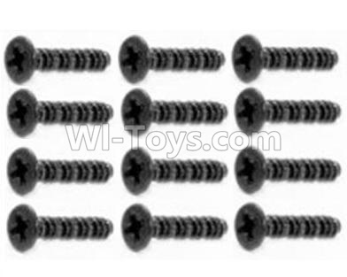 HBX Survivor MT 12811 Countersunk Screw-3X10mm(12PCS) Parts-S062