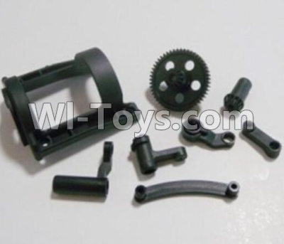 HaiBoXing HBX 12812 Motor Seat + Big Gear+ Sttering Parts Parts-12602R,1/12 HaiBoXing HBX 12812 Survivor ST RC Truck Spare parts Accessories
