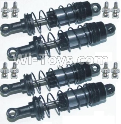 HaiBoXing HBX 12812 Upgrade Meal Front and Rear Aluminium shock set(Total 4pcs) Parts-12203BT,1/12 HaiBoXing HBX 12812 Survivor ST RC Truck Spare parts Accessories