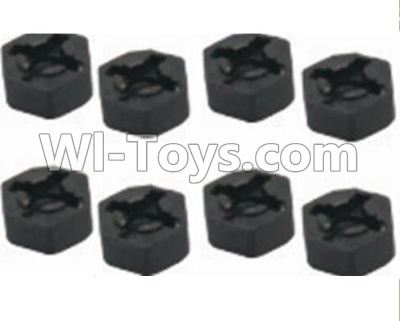 HaiBoXing HBX 12812 Hexagon Wheel Seat(4pcs) Parts-12010,1/12 HaiBoXing HBX 12812 Survivor ST RC Truck Spare parts Accessories