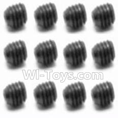 HaiBoXing HBX 12812 Screw Parts-Set Screw-3X3mm(12PCS) Parts-S016,1/12 HaiBoXing HBX 12812 Survivor ST RC Truck Spare parts Accessories