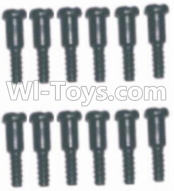 HaiBoXing HBX 12812 Screw Parts-Step Screws-3.5X4.5mm-3X4.6mm(12PCS) Parts-S152,1/12 HaiBoXing HBX 12812 Survivor ST RC Truck Spare parts Accessories