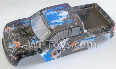 HaiBoXing HBX 12812 Body shell,Car shell-Blue Parts-12687,1/12 HaiBoXing HBX 12812 Survivor ST RC Truck Spare parts Accessories