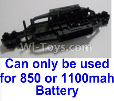 HBX 12813 Chassis,Bottom frame Parts-(Can only be used for 1100mah or 850mah battery),(Now,This pars has no produce ,please buy upgrade 1500mah Chassis,Bottom frame also buy the 1500mah battery ,then can solve the problem)-12600R