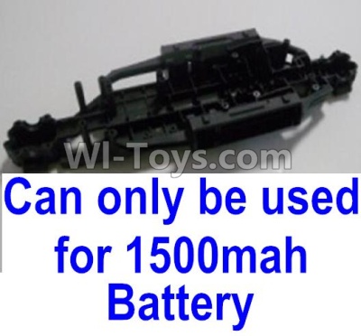 HBX 12813 Chassis,Bottom frame Parts-(The sieze has changed,It can only be used for 1500mAH Battery) Parts-,1/12 HaiBoXing HBX 12813 Survivor MT RC Car Parts