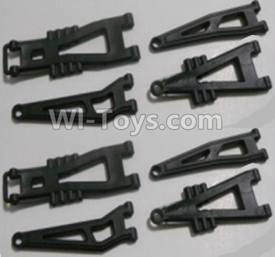 HBX 12813 Front And Rear Suspension Arms,Front And Rear Swing Arm(Total 8PCS) Parts-12603,1/12 HaiBoXing HBX 12813 Survivor MT RC Car Parts