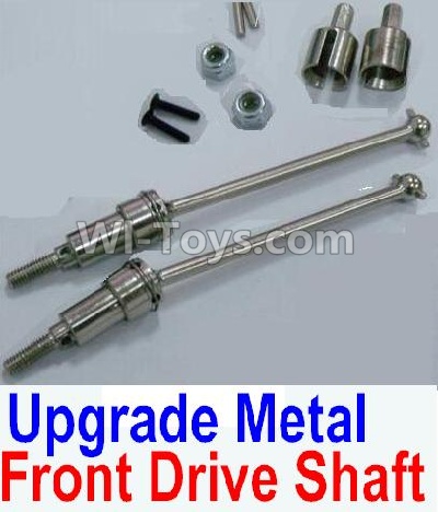 HaiBoXing 12813 Parts-05-05 12710 Upgrade Metal Front CVD Shaft & nuts & screws & wheel pins & Metal Differential Cup-(Total For Front Car),HBX 12813 Car Parts,HaiBoXing 12813 RC Truck Spare parts Accessories,1:12 4WD High Speed Buggy Parts